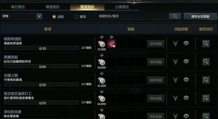 《失落的方舟》960装等提升攻略（以游戏为主）