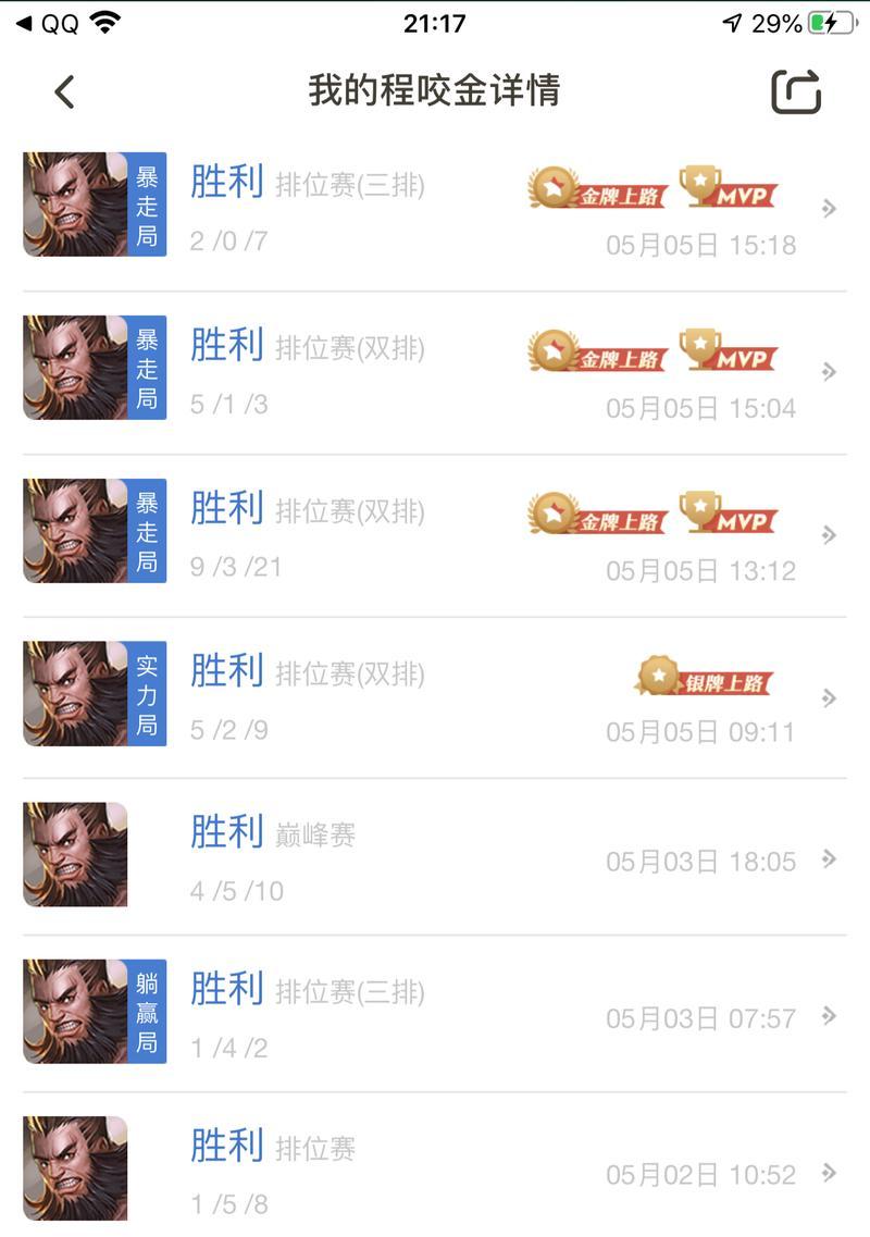 王者荣耀各端正常评分是多少？