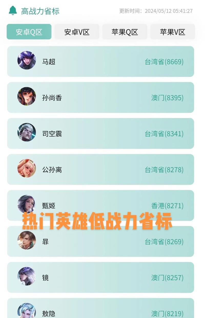 王者荣耀省赛中哪些英雄表现突出？选择策略是什么？