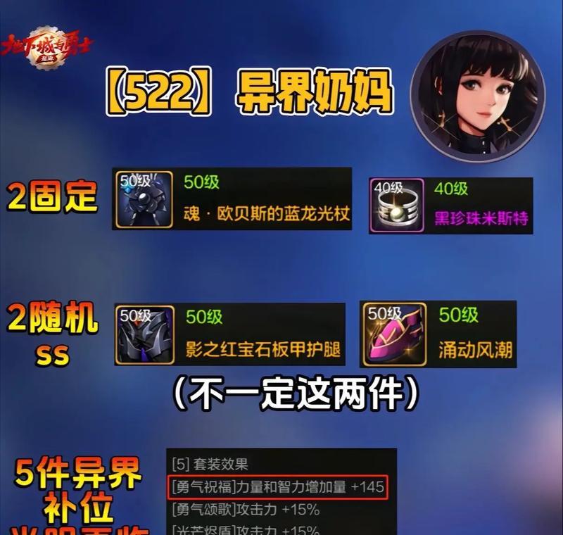 DNF异界副本中如何获得双气息装备？